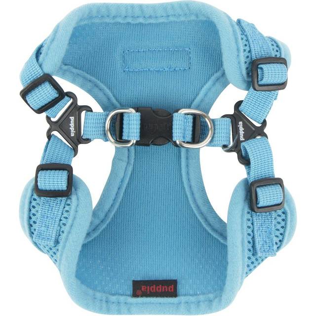 Puppia PARA-HC1533-BK-L Black Soft Harness C Pet-Vest-Harnesses, LARGE