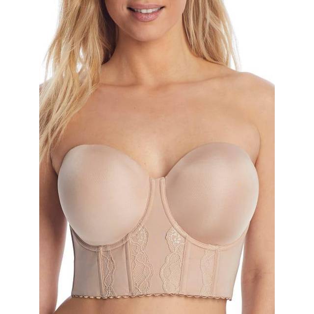 PARFAIT Elissa P50116 Women's Full Bust and Full Figure Strapless Longline Bra-European Nude-32DD