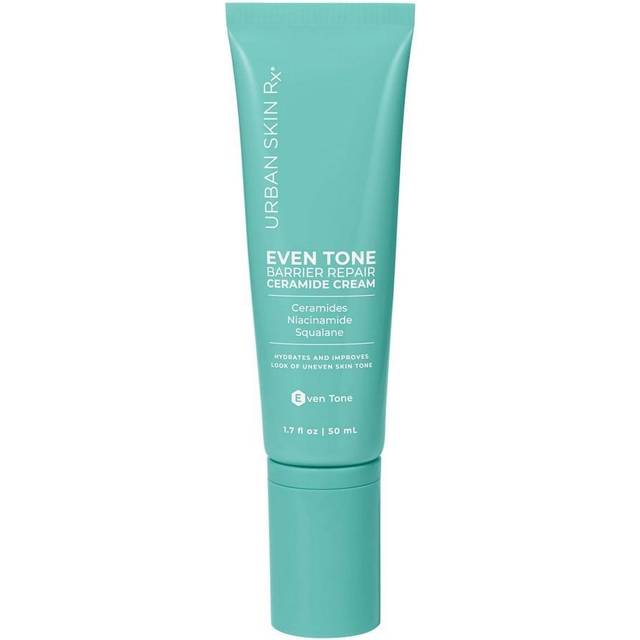 Urban Skin Rx Even Tone Barrier Repair Cream | Daily Facial Hydrator with Ceramides, Niacinamide, Squalane | 1.7 Fl Oz