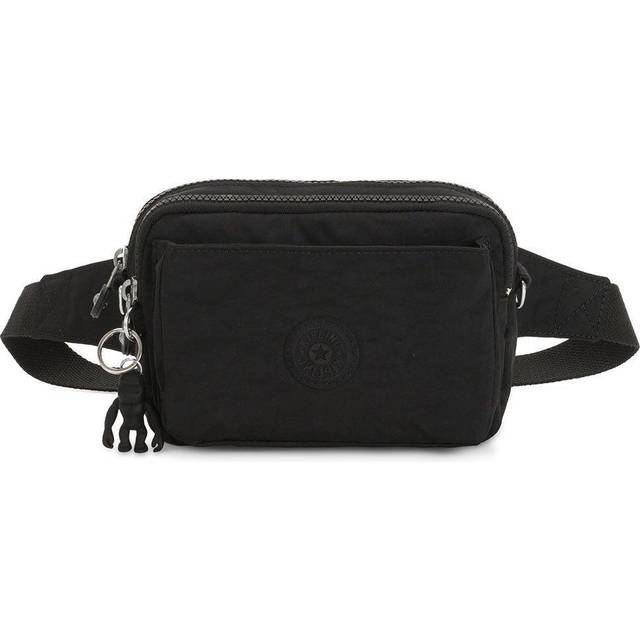 Kipling Crossbody Bag Abanu Multi Black Noir Small Woman 100% Polyamide
