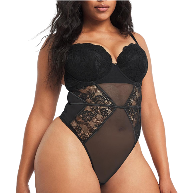 Ann Summers Sexy Lace Body Black - 10 FF/G