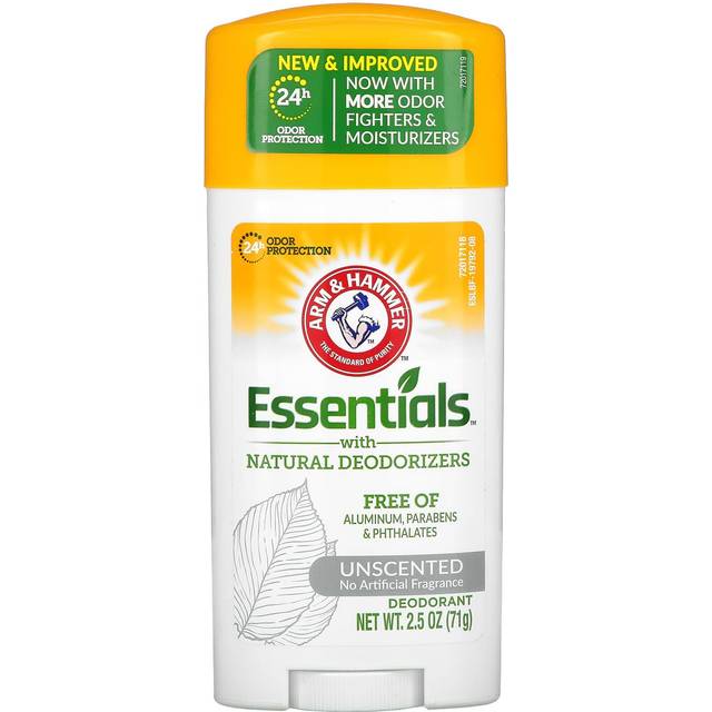Arm & Hammer Essentials Deodorant Unscented 2.5 oz