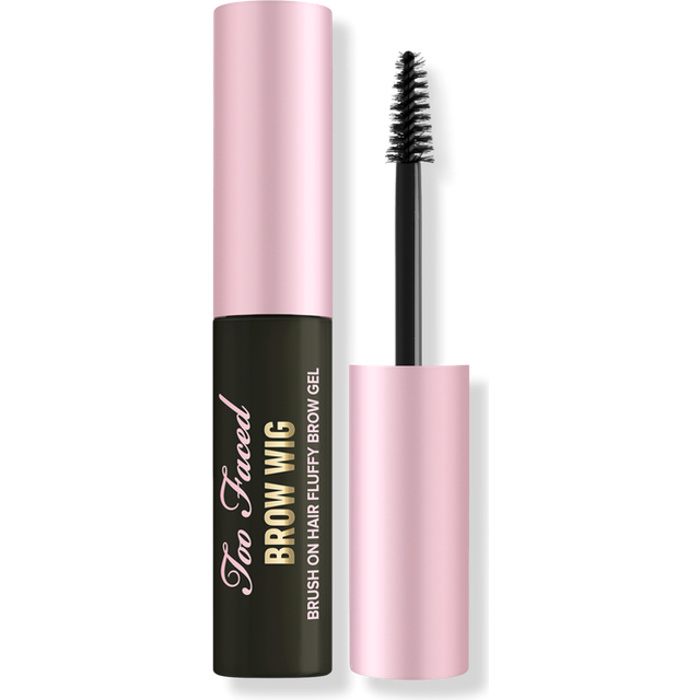 Too Faced Brow Wig Brush On Hair Fluffy Brow Gel Soft Black