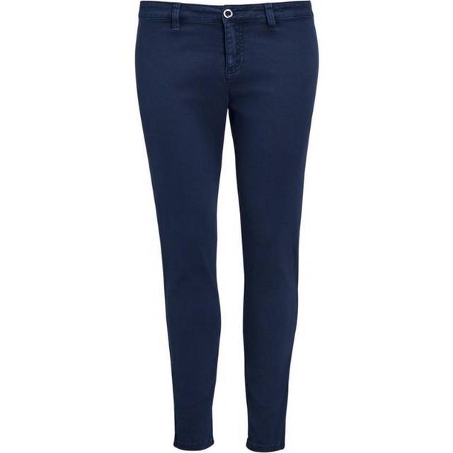 SOLS Womens/Ladies Jules Chino Trousers (French Navy) - Size 18 UK