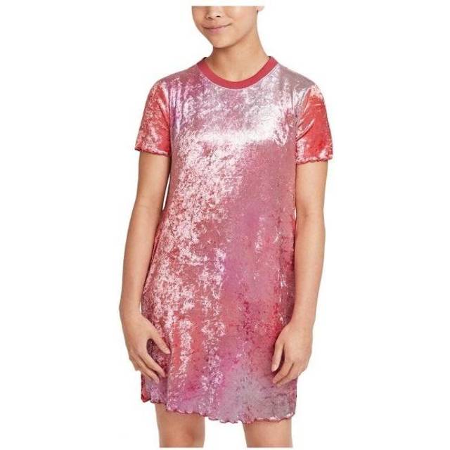Nike sportswear smooth ombre velour dress dj5829-622 - kids girls m