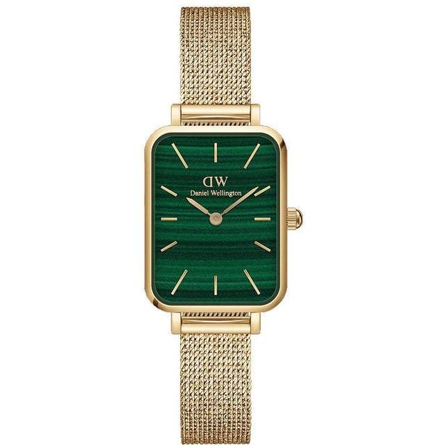 DW00100561 Quadro 20mm Quartz Watch - Green - One Size