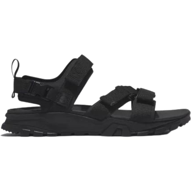 Timberland Garrison Trail Leather and Textile-Blend Sandals - UK 8.5 - Black - 8/8.5