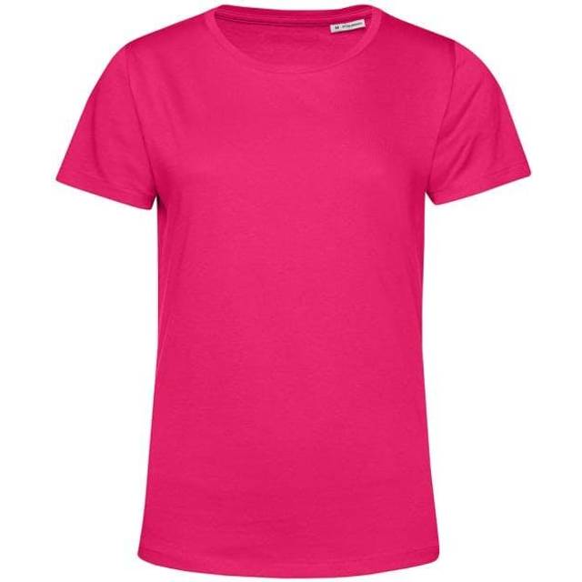 (XS, Magenta) B&C Womens/Ladies E150 Organic Short-Sleeved T-Shirt