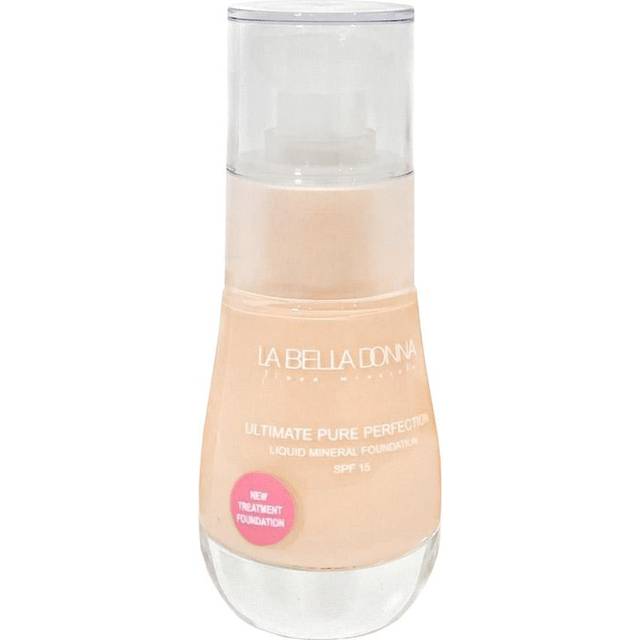 La Bella Donna Womens Ultimate Pure Perfection Liquid Mineral Foundation SPF 15  Umbria