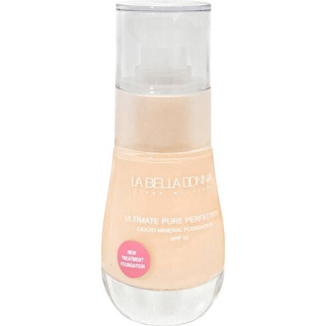 La Bella Donna Womens Ultimate Pure Perfection Liquid Mineral Foundation SPF 15  Marta