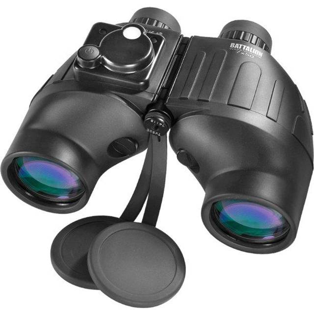 Barska Optics AB10510 7x50 WP- Battalion- w - Internal Rangefinder & Compass- Bak-4- FMC- Close Focus