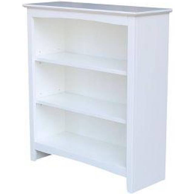 International Concepts Shaker Bookcase  36-Inch  Unfinished
