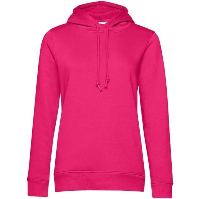 (XS, Magenta) B&C Womens/Ladies Organic Hoodie