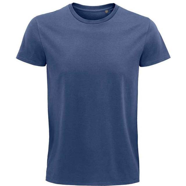 (3XL, Denim) SOLS Unisex Adult Pioneer Organic T-Shirt