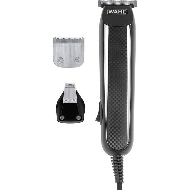 Wahl PowerPro Corded Beard Trimmer, Hair Clipper, Haircut Trimmer, Grooming Detailer Kit for Men  For Beard, Mustache, Stubble, Ear, Nose, & Bod
