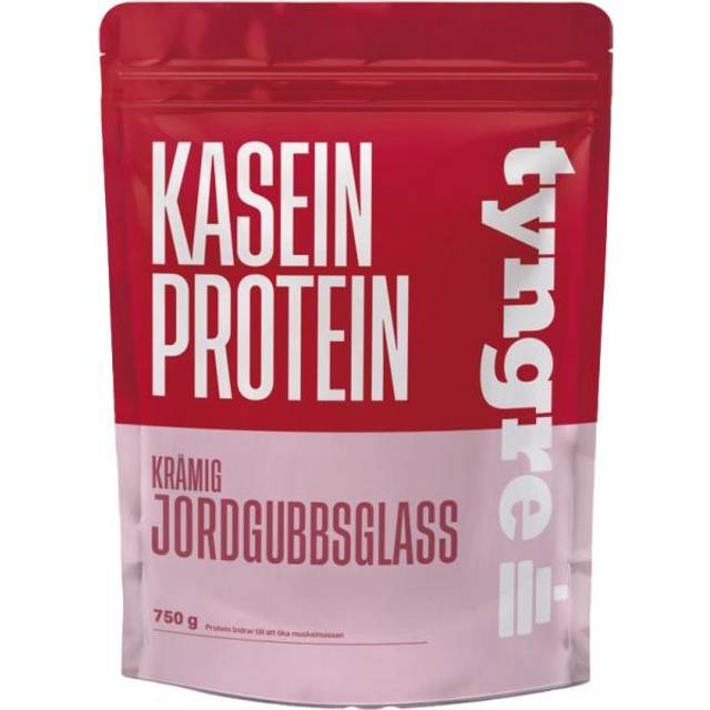 Tyngre Kasein Krämig Jordgubbsglass 750g
