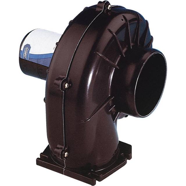 Jabsco Motorrumsfläkt 12V fläns 3"