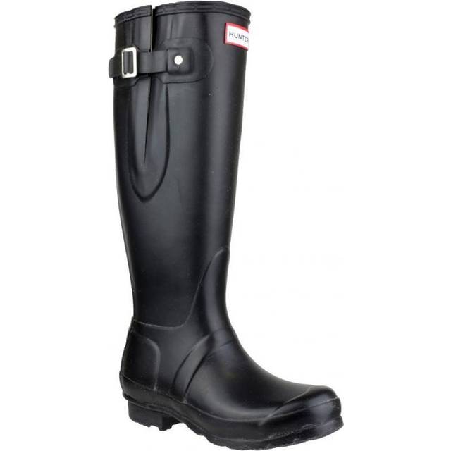 Men's Hunter Original Tall Side Adjustable Mens Wellies - Navy - Size: 8