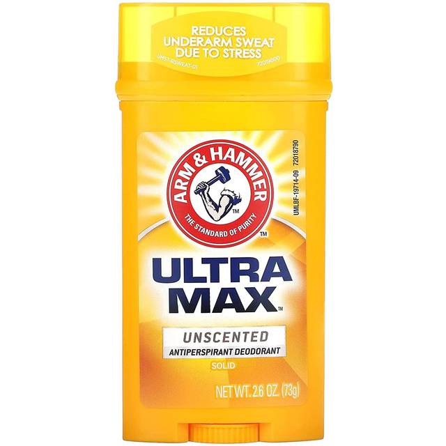 Arm & Hammer, Solid Antiperspirant Deodorant, Womens, Unscented, 73g