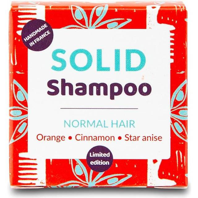 Lamazuna Solid Shampoo-Normal Hair with Orange, Cinnamon & Star Anise 55g