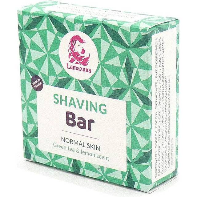 Lamazuna Shaving Bar (Green Tea & Lemon) 17g