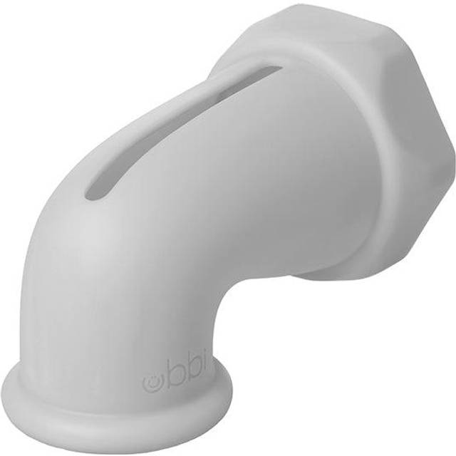 Bath Spout Safety Guard, Soft Silicone Spout Cover for Baby Bath Time, Must Have Bath Time Accessory, Grey, Large