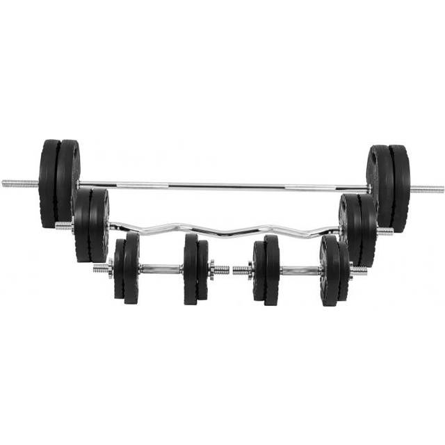Skivstång Curlstång Hantlar Trigrip PRO 100kg