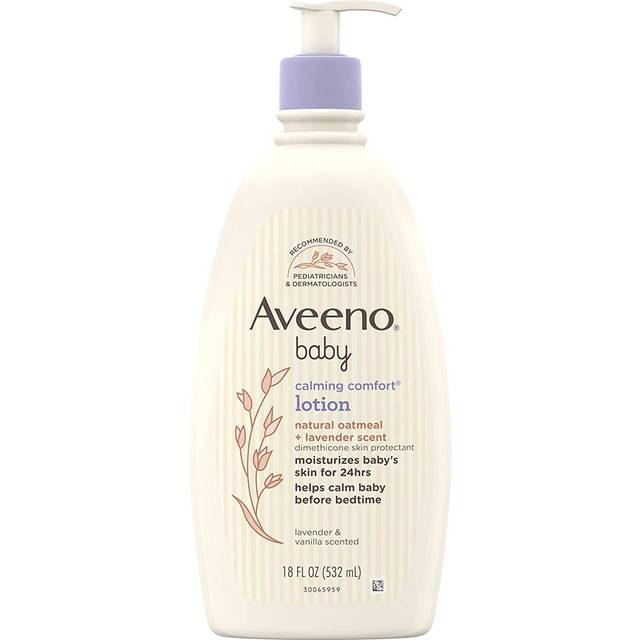 Aveeno Baby Calming Comfort Lotion Lavender & Vanilla Scented 18 fl oz