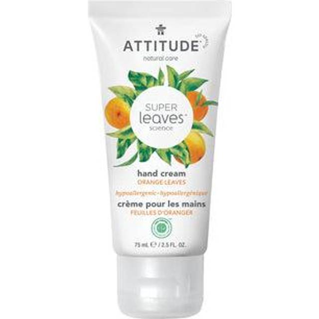 ATTITUDE Hand Cream  EWG Verified  Plant and Mineral-Based  Vegan Personal Care Products  Orange Leaves  2.5 Fl Oz