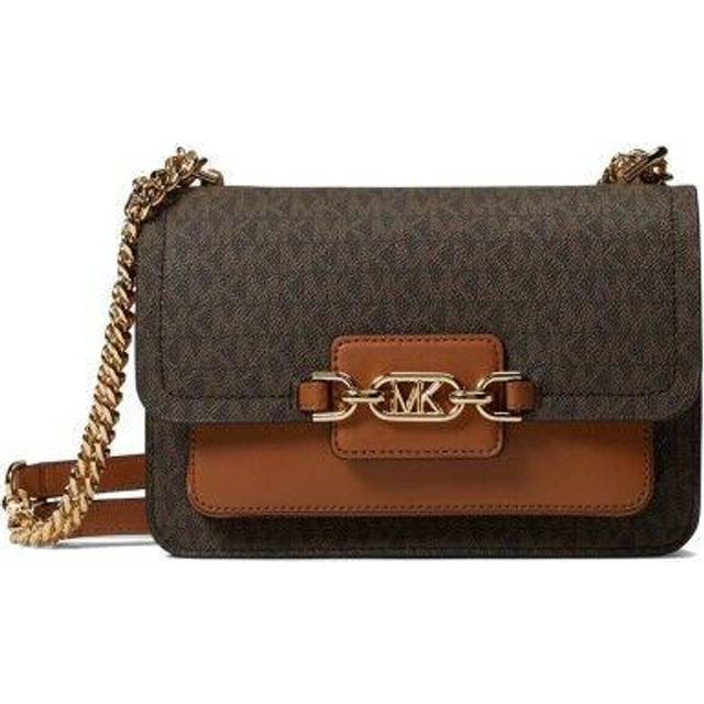 Michael Kors Shopping Bags - Heather Large Shoulder Bag - brown - Shopping Bags for ladies - unisize
