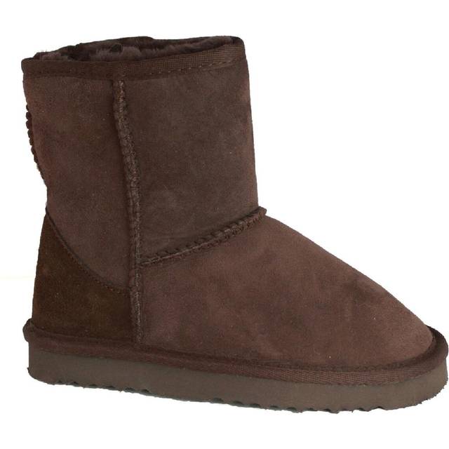 (11 Child UK, Chocolate) Eastern Counties Leather Childrens/Kids Charlie Sheepskin Boots