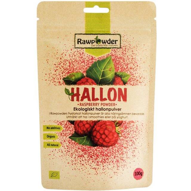 Ekologiskt Hallonpulver 100 g
