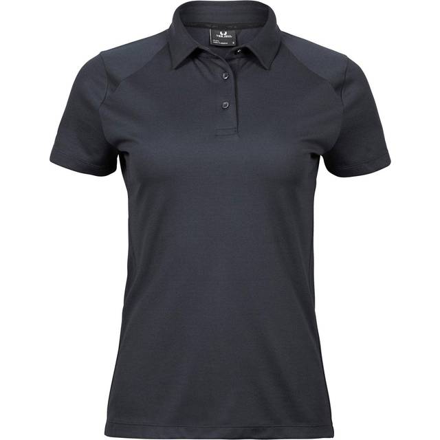 (L, Dark Grey) Tee Jays Womens/Ladies Luxury Sport Polo Shirt