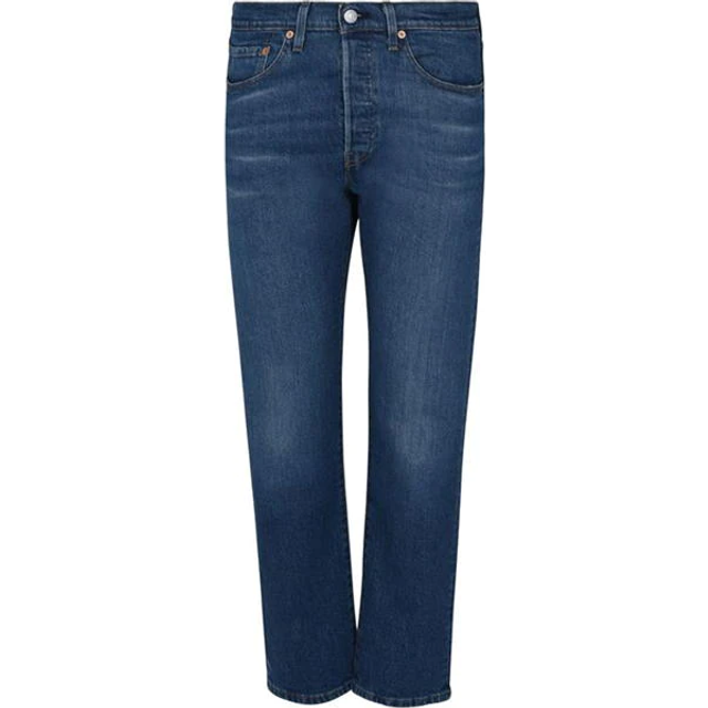 Levi's dam 501® Crop Cropped Fit Jeans , Salsa Stonewash, 28W / 26L