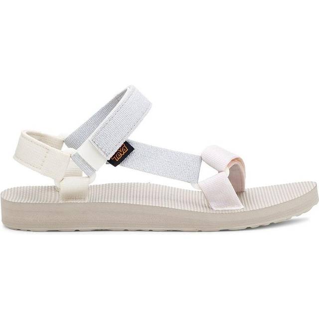 TEVA Original Universe Damen Trekking-Sandale leichte Freizeit-Schuhe glitzernd Outdoor-Sandale 1135370/PMML Silber/Rosa/Grau