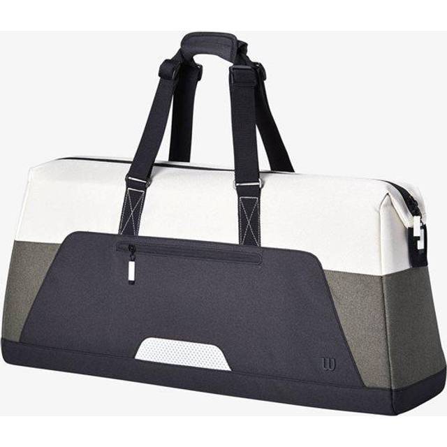 Wilson Womens Racket Bag Cream/Forest Green