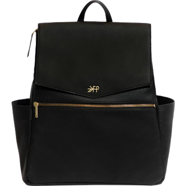 Freshly Picked Classic Leather Diaper Bag Convertible Backpack Tote for Women  Multifunction Maternity Baby Travel Bag  Birch Ivory V2