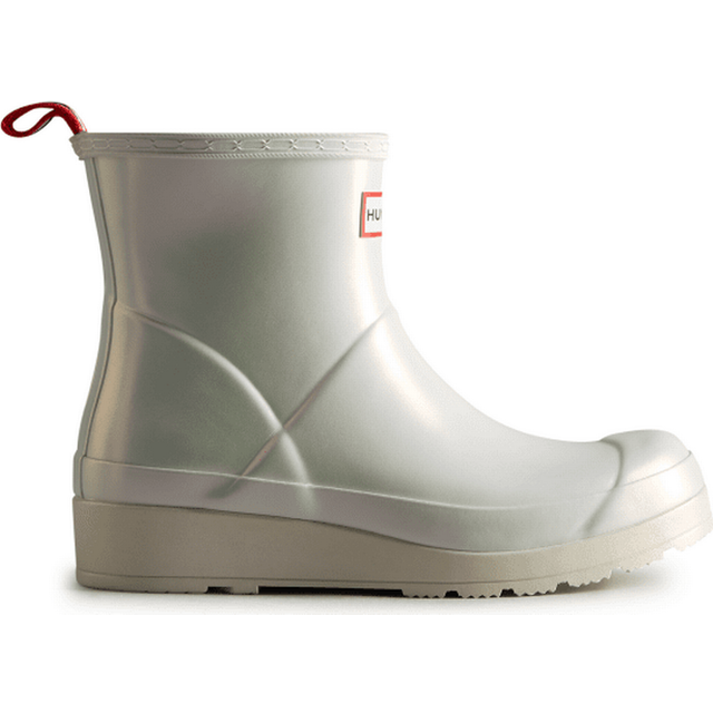 (Silver, 7 (Adults')) Hunter Nebula Play Rubber Women's Silver Wellington Boots