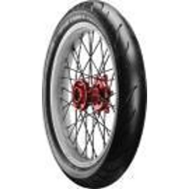 Avon Cobra Chrome Motorcycle Tyre - 150/70 B18 (76V) REINF TL - Rear, White Sidewall