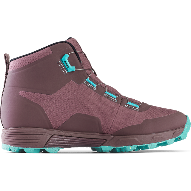 Icebug Women's Rover Mid RB9B Gore-Tex Dust Plum/Mint, DustPlum/Mint, 37