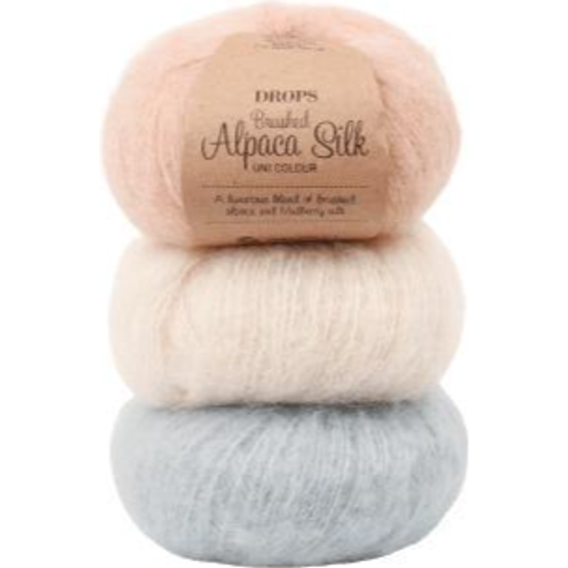 Drops Design Brushed Alpaca Silk 140m