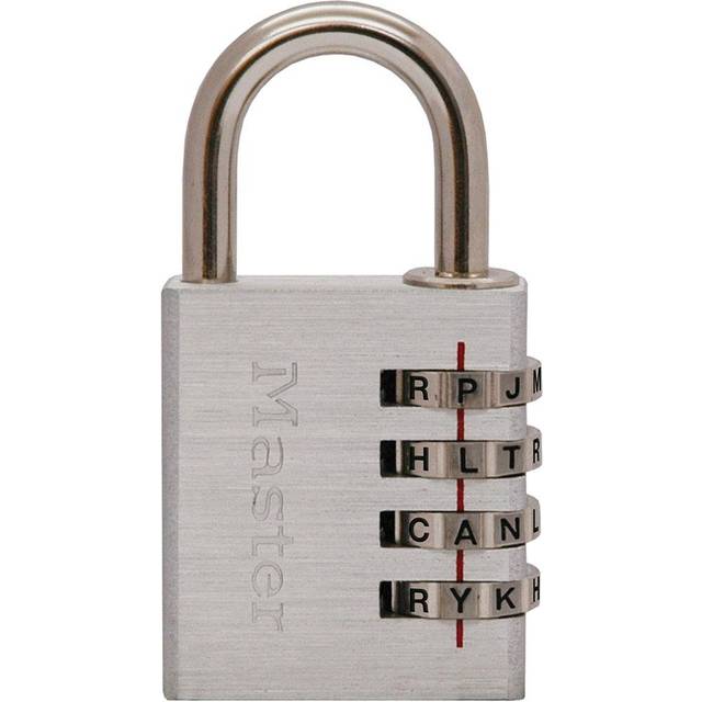 Master Lock 643D 6 Pack 1-9/16in. Combination Padlock