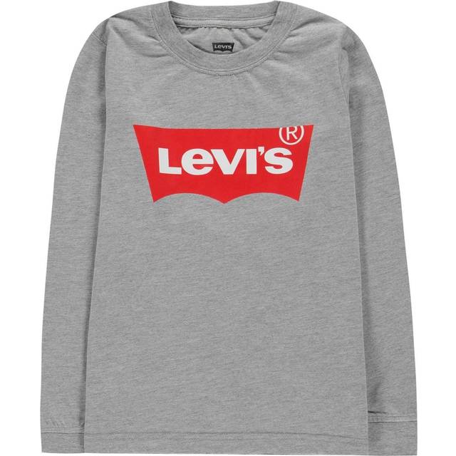 Levi's® Långärmad fladdermus t-shirt pojkar, GRÅ, 16 år
