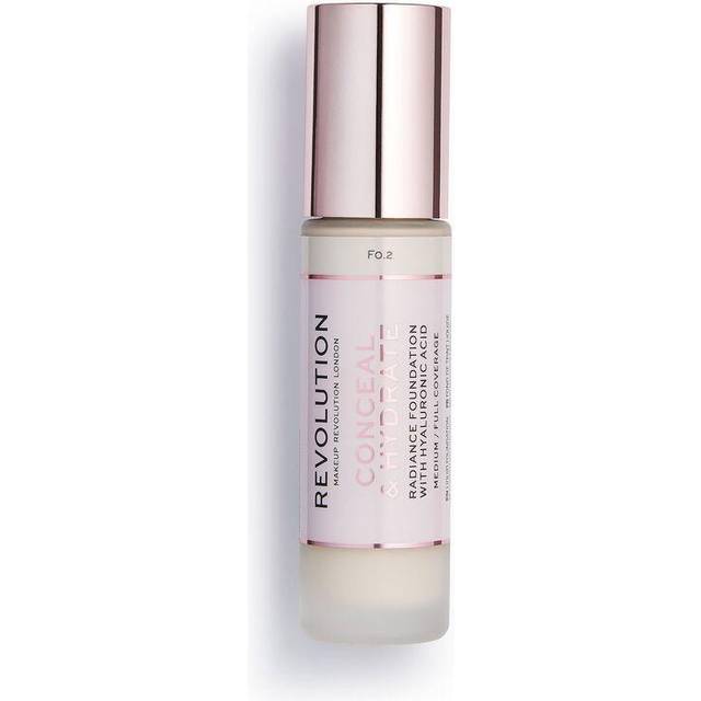 Makeup Revolution  Conceal & Hydrate  Foundation  F0.2  23ml