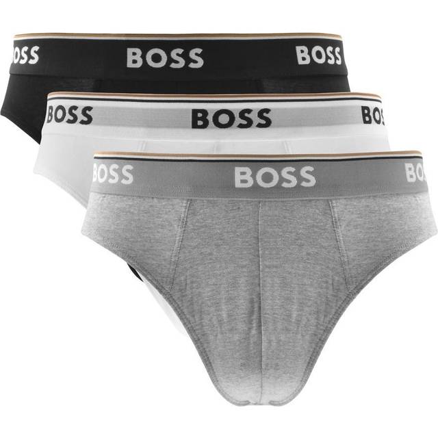 BOSS Stretch Power Briefs, Pack of 3, Multi