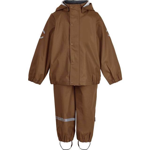 Girl's rain gear Mikk-Line - Marron - 5 years