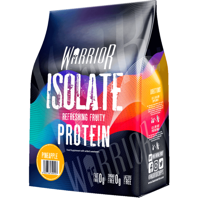Warrior - Isolate - Refreshing Fruity Protein, Pineapple - 500g