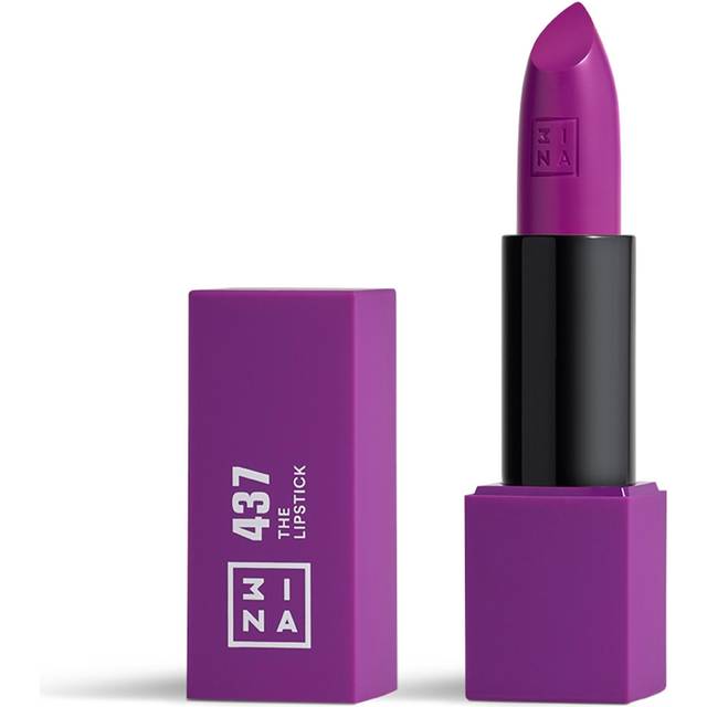 MAKEUP - The Lipstick 437- Purple Lipstick with Vitamin E & Shea Butter to Nourish the Lips - Long Lasting Lip Colour with Matte Finish and Creamy
