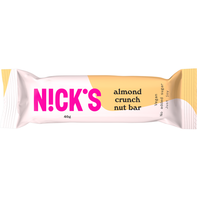 Nicks Nut Bar Almond Crunch 40 g