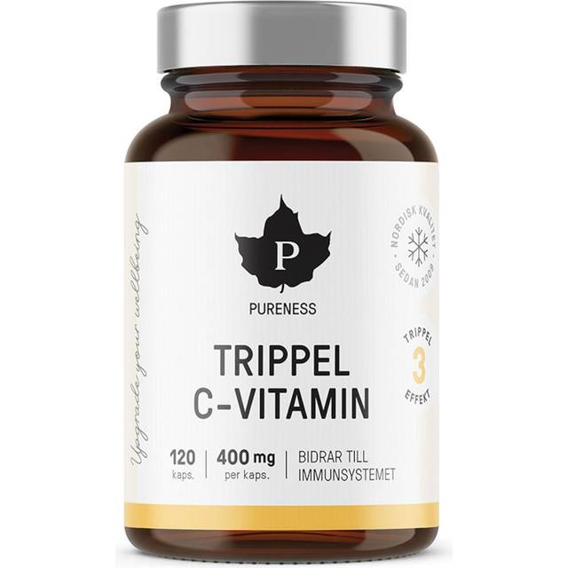 Trippel C-vitamin 120 kapslar